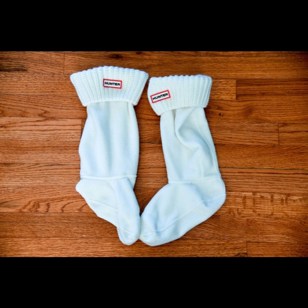 SOLD Hunter Tall Cardigan Cuff Welly Boot Socks